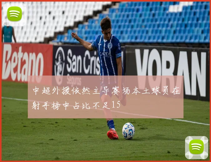 中超外援依然主导赛场本土球员在射手榜中占比不足15